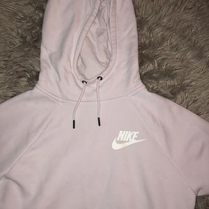 pink nike hoodie ! has small stain on hood
